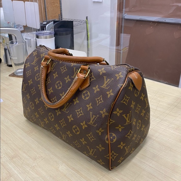 ✨SOLD ✨ULTRA RARE AUTHENTIC LOUIS VUITTON SPEEDY 30 BON VOYAGE EDT FRENCH CO✨ - Picture 7 of 13